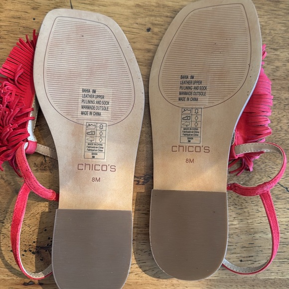 NWOT Red Chicos leather sandals - Picture 6 of 6